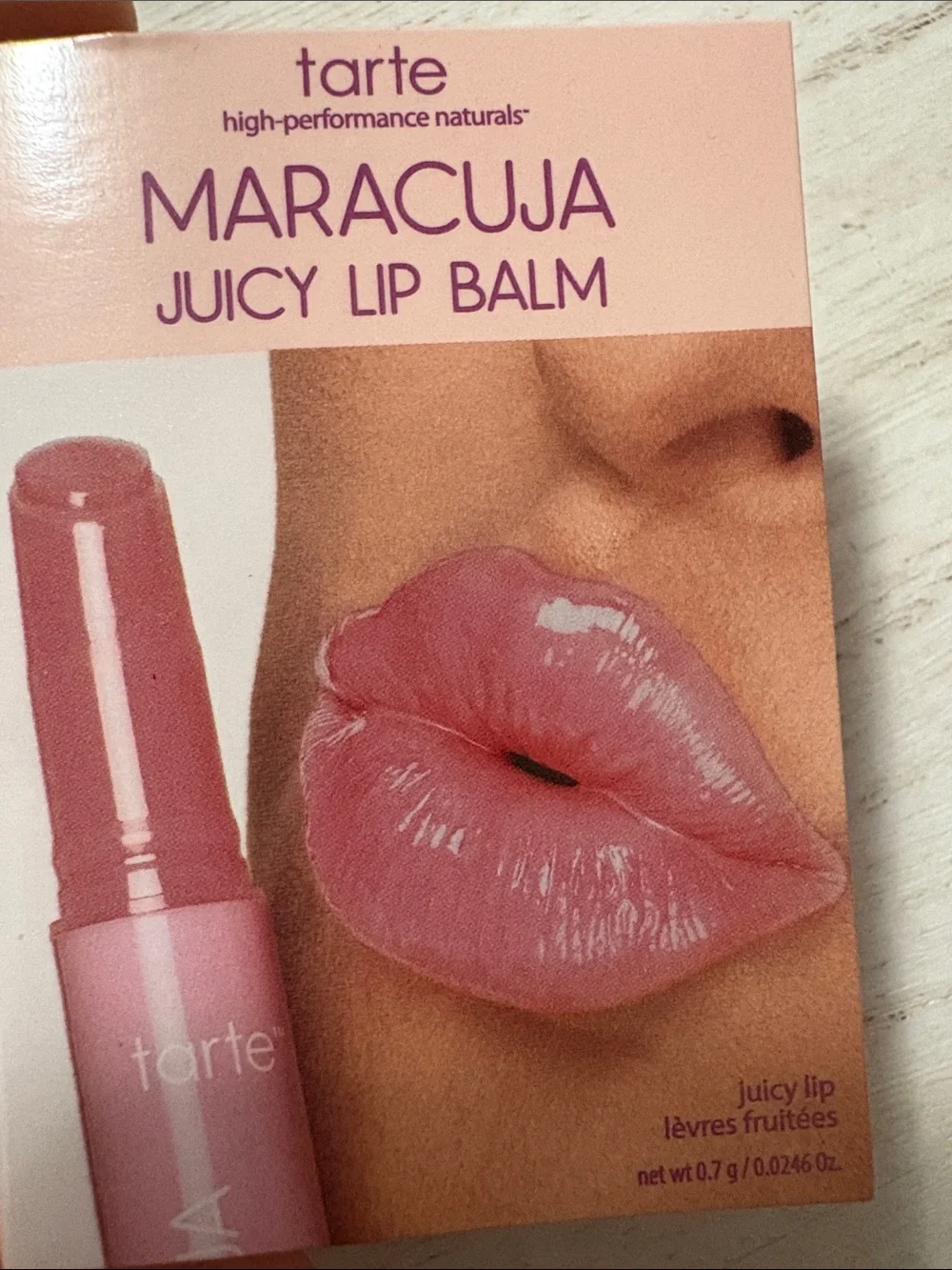 Tarte maracuja juicy lip hydrating balm gloss-Rose